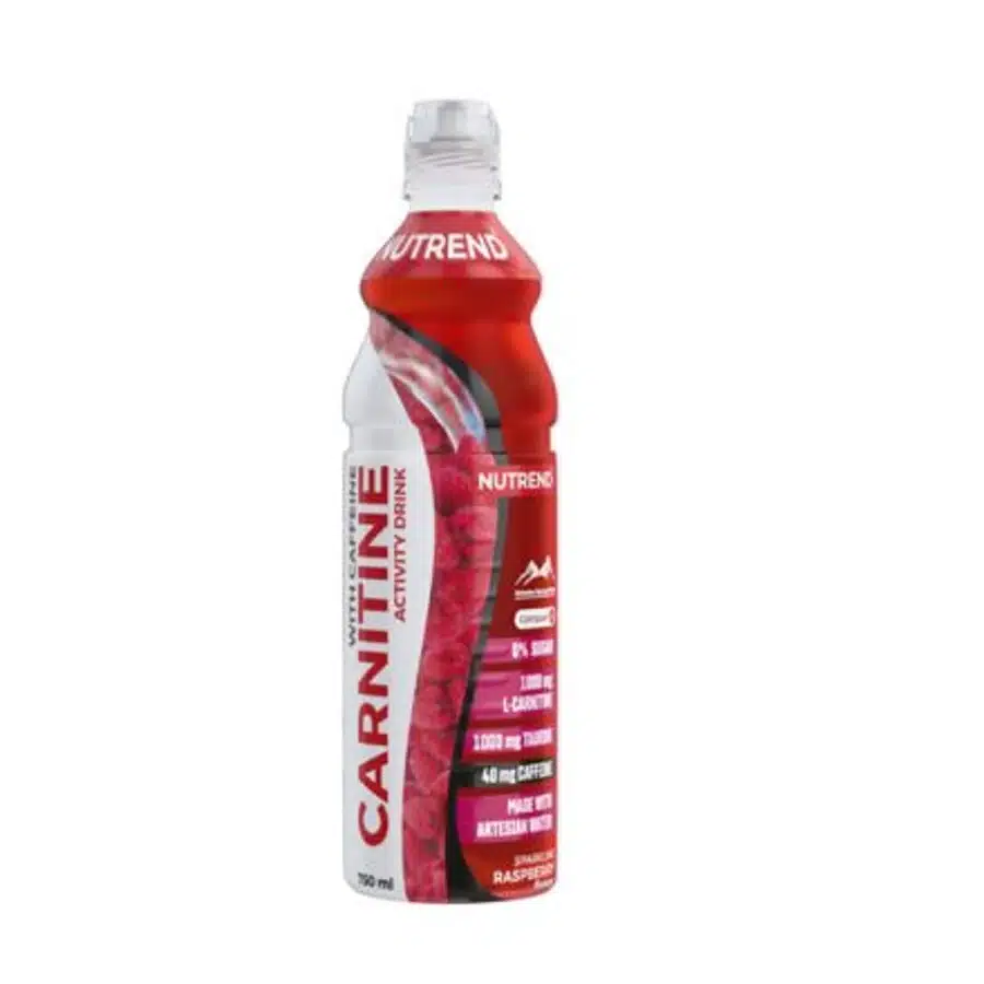 NUTREND Carnitine Drink Koffeinnel - Málna (szénsavas)