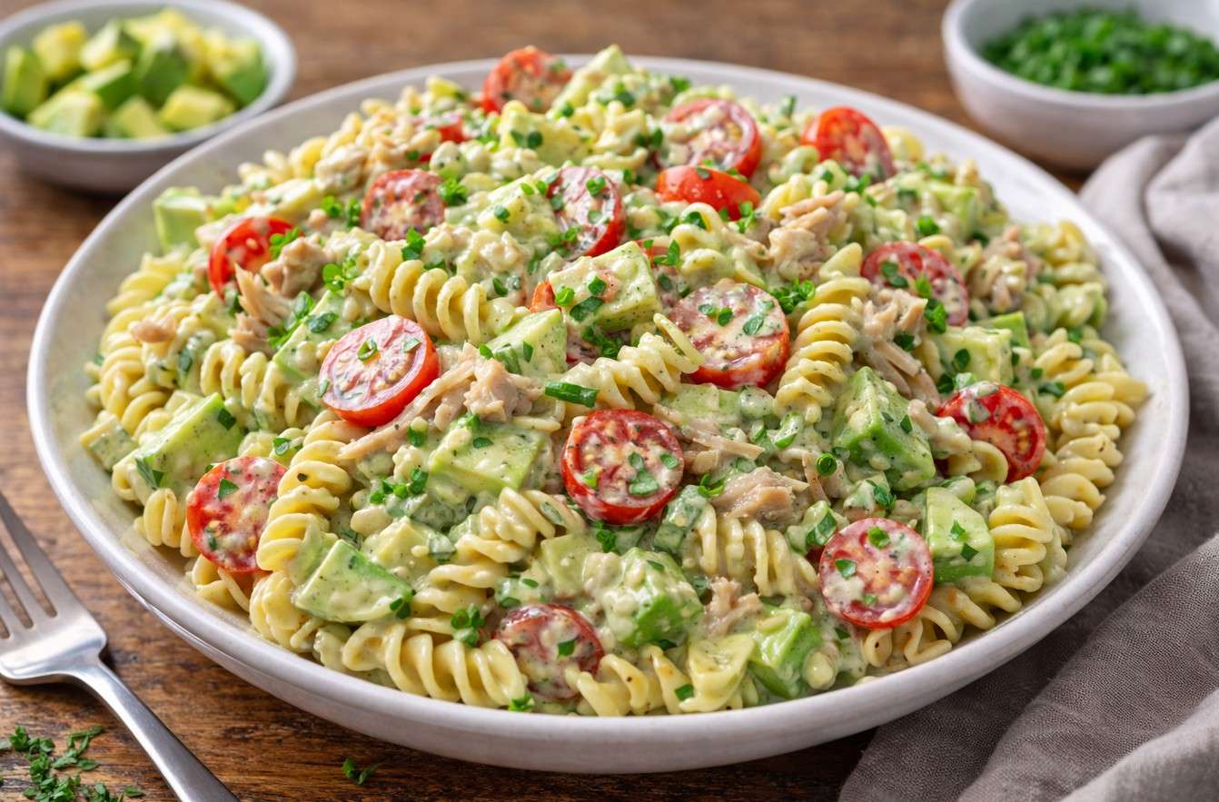 Krémes tonhalas tésztasaláta, amit hidegen sem tudsz megunni